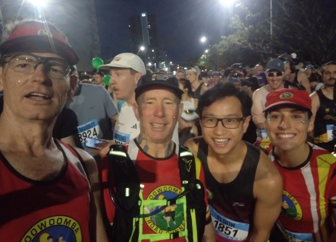 Getting ready to run