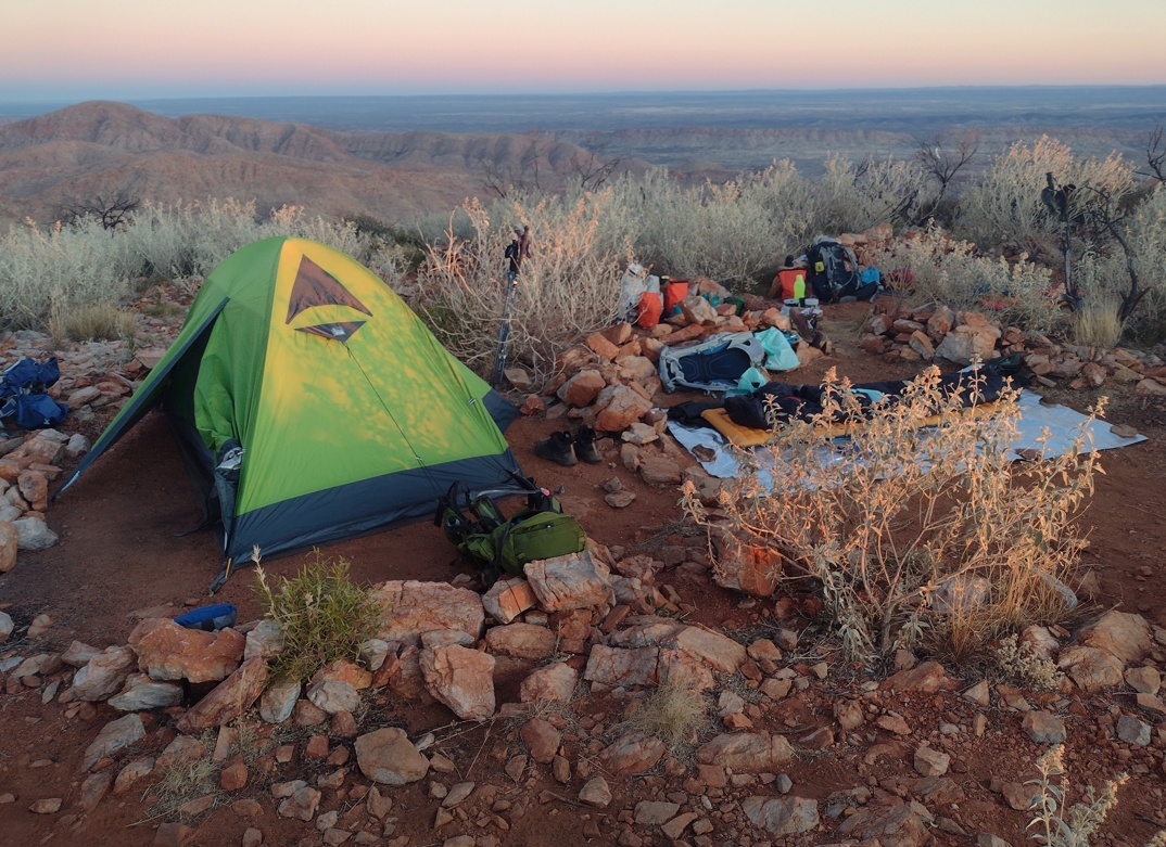 Our camp at Brinkley.