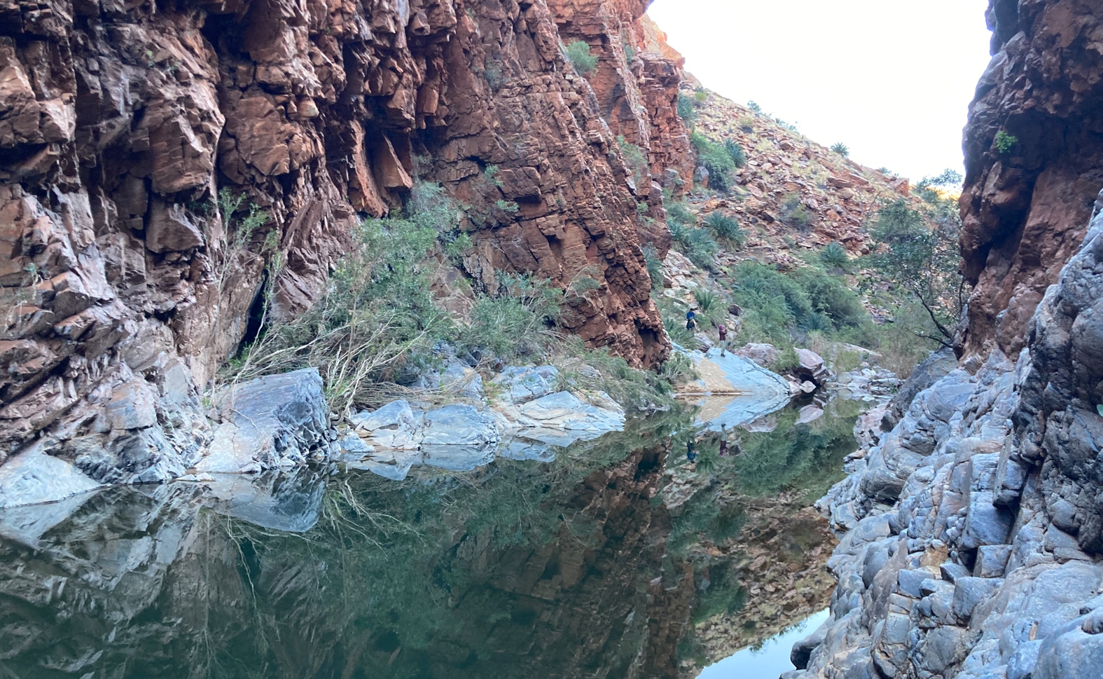 Waterhole at Hugh Gorge North.