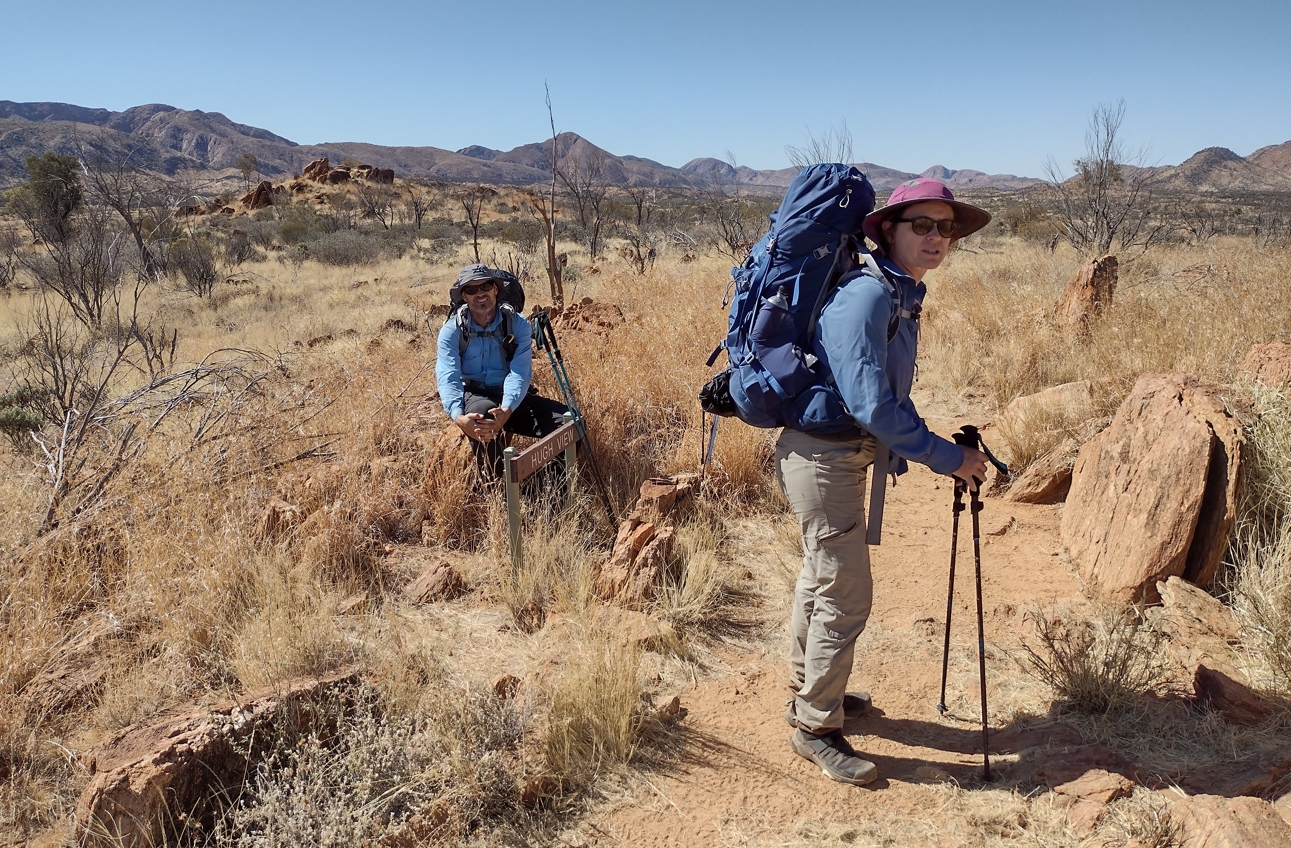 Elise and Fraser at Hugh View.