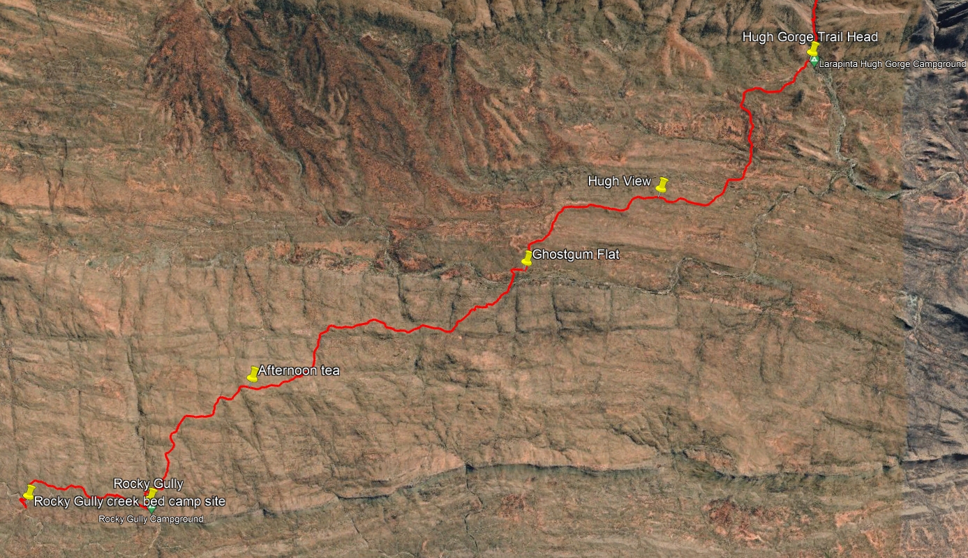 Hugh Gorge to Rocky Gully