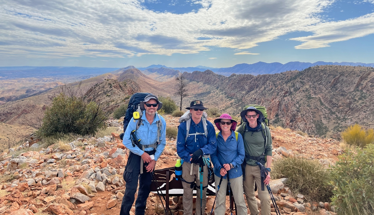 Yet another group selfie. This one at Counts Point as we prepare to leave.